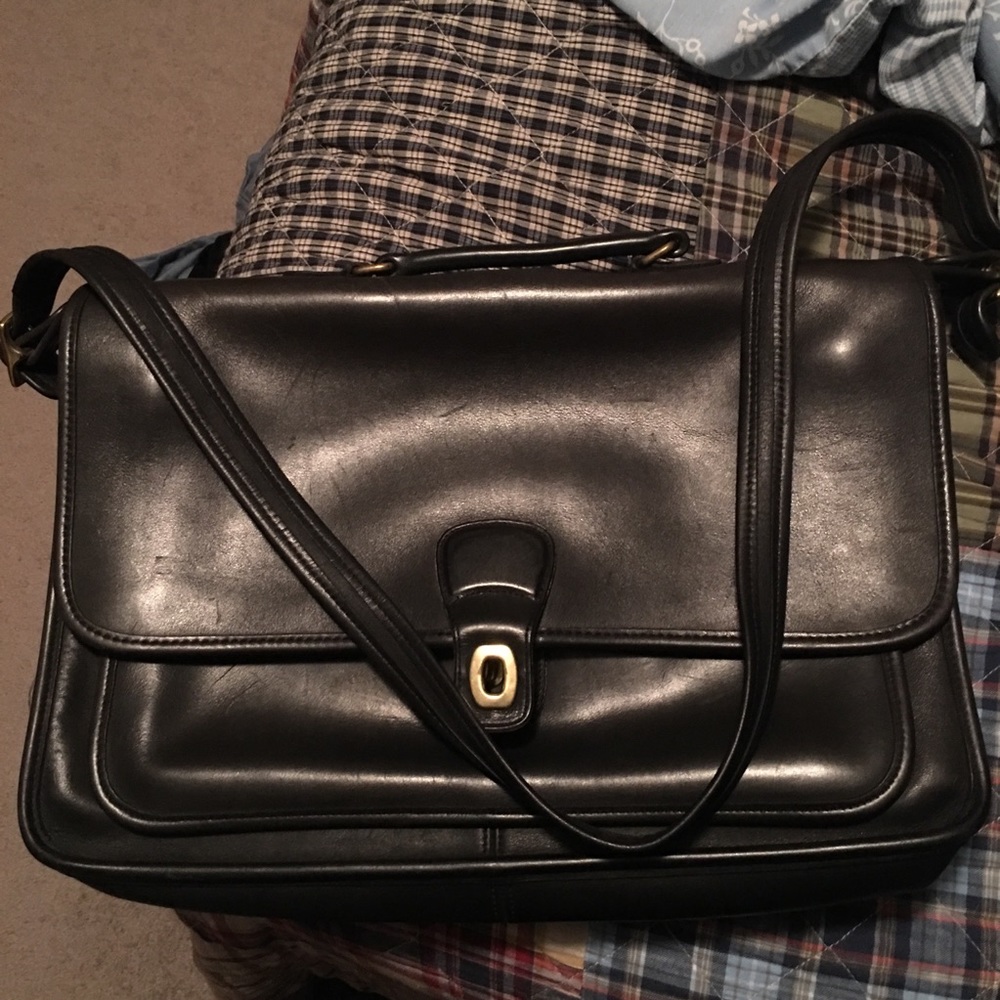 Vintage Coach Brief Case